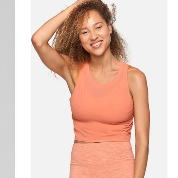 Outdoor Voices Tops - Outdoor Voices Tissue Weave Cropped Tank Top M
